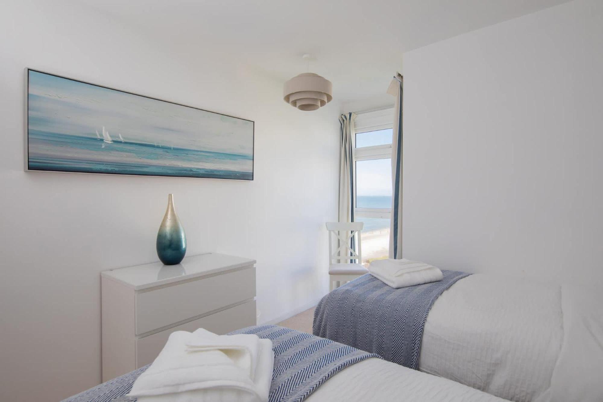 High-End Beachfront Getaway Sea View King Bed East Wittering Zewnętrze zdjęcie